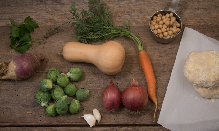MIni Vegetable Pot Pies