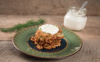Dilled Potato Latkes