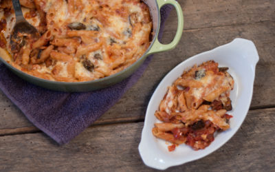 Eggplant Baked Ziti