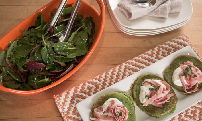 Green Pancakes