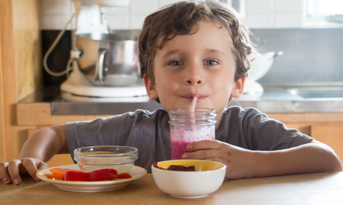 Healthy Afterschool Snacks from Your CSA Share!
