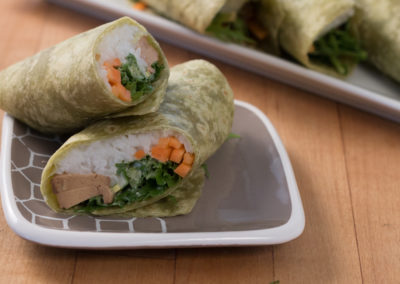 Sushi Burritos with Quick Pickled Ginger