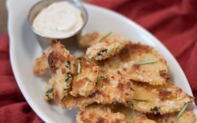 Winter Squash Chips & Rosemary Aioli