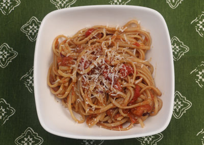 Tomato Bacon Pasta