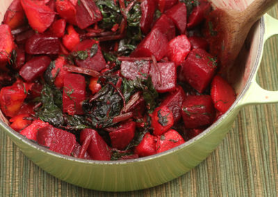 Butter Braised Beets and Carrots