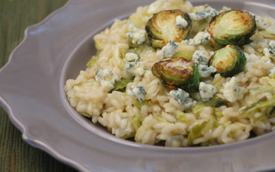Brussels Sprouts Risotto
