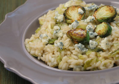Brussels Sprouts Risotto