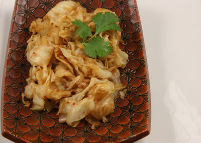 Spicy Braised Cabbage