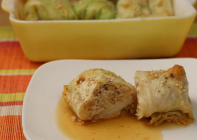 Asian Cabbage Rolls