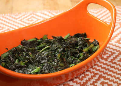 Chipotle Mustard Greens