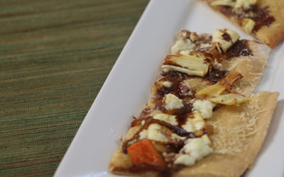 Roasted Carrot & Parsnip Flatbread