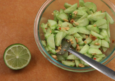 Cucumber Peanut Salad