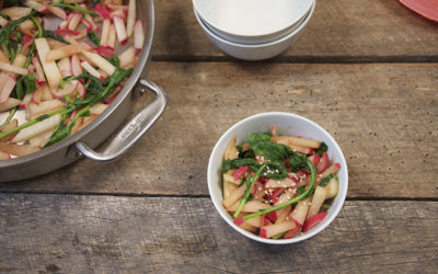 Stir-fried Radish and Kohlrabi
