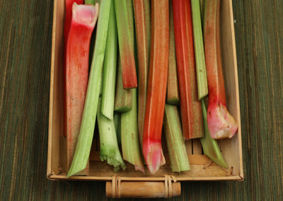 Rhubarb Tart with Brown Butter